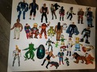Huge Lot Of Vintage 80s   90s Toys Action Figures Cartoon Show Random Collection