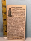 1800 s Ayer s Sarsaparilla Trade Card 