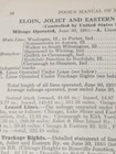 1917 Railroad Document Elgin Joliet   Eastern Railway Waukegan Il  Porter In