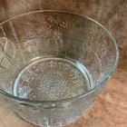 Vintage 1970s Mid-century Modern Flora By Iittala Clear Glass 10 Inch Bowl