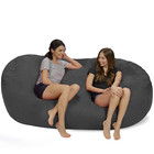 Chill Sack Bean Bag Chair  Memory Foam Lounger With Microsuede Cover  Kids  Adul