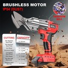 Cordless Sheet Metal Shear For Milwaukee 18v Battery  Brushless 14ga Metal