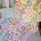 Vintage Waverly Classics For Kids Pretty Floral Colorful Valance Window Topper