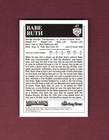  47 Babe Ruth  1934 Yankees   Conlon Color 1995 The Sporting News megacards F