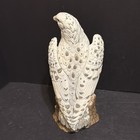 Vintage Mottahedeh 12    Tall Ceramic Bird Eagle Hawk Figurine Statue Sculpture