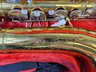 King Cleveland 615 Vintage Tenor Saxophone Lacquer With Case   Mouthpiece