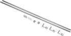 Umbra Cappa        Adjustable Curtain Rod For Windows 36 To 72    Nickel Drapery Rod