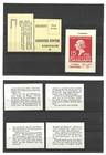 Denmark 1935 Six Booklet Panes With Covers And Interleaving Scott   246b  248b