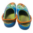Crocs Kids Fun Lab Super Mario Yoshi Blue Fuzzy Lined Clogs Size C13
