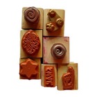 Huge Vintage Lot Rubber Stamps 17pc Stamp Collection Various Sayings Themes