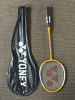 Yonex Badminton Racket Gr 303i Yellow Aluminium Strung   Full Cover New 
