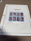 Lot  34 W  Other Famous Entertainers The Elvis Presley Stamp Collection Sheets