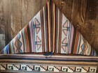 Newlands burntwater raised Outline Navajo Rug 54  X 31 
