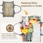 Skycase Large Diaper Caddy Organizer  Baby Organizers And Storage For Newborn Es