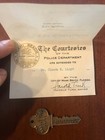 Rare-1950 Key To The City W  Police Courtesies-miami Beach Fl-mayor Harold Turk