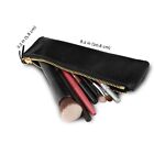 Londo Zippered Genuine Leather Pen And Pencil Case Cosmetic Pouch