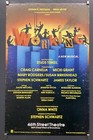 Working  Vintage Original Window Card Poster 1978  46th St  Theatre