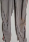 Women s Boombah Softball Pants Size 26  small   Gray With Red White Black Trim