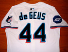 Miami Marlins Brett De Geus Game Issued Un Worn 2025 Nike Jersey  phillies 