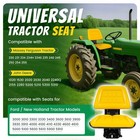Yellow Universal Suspension Tractor Seat For Massey Ferguson John Deere Ford