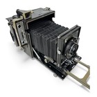 Vintage Pre-anniversary Speed Graphic Camera Kodak Anastigmat 135mm F 4 5 Compur