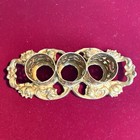Vintage Stylebuilt Lipstick Holder Gilt Ormolu Filigree Circa 1950s
