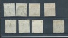 Gibraltar Stamps  1912 George V Used Lot  Multicrown Ca Watermarks  Plus   p330 
