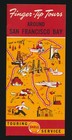 Lot Of 2 Vintage 1940s Shell Finger Tip Tours Around San Francisco Bay Brochures