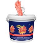 Zep Cherry Bomb Hand Cleaner Towels - 130 Towels Per Bucket  case Of 4  - 346601