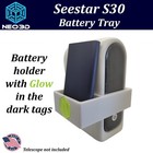 Seestar S30 Pro Battery Tray Glow In The Dark Accessory Tray Zwo White