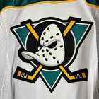 Vintage 90s Starter Anaheim Mighty Ducks Nhl Hockey Jersey Size Xl Clean  White