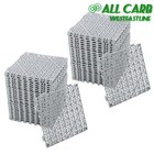 Interlocking Drainage Floor Mat 12 x 12  Pvc Non-slip Floor Tiles 50 Pack Gray