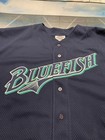 Bridgeport Bluefish Minor League Baseball Jersey Men   s Sz 2xl Preowned