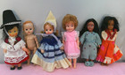 Nice Lot Of Mostly Vintage  Originally Dressed Small Dolls