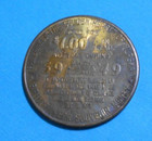 Alaska Statehood Collectors Token Usa 1959 Souvenir Coin Trade Dollar  1