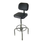 Vintage Industrial Adjustable Drafting Stool