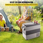 58 Qt Car Refrigerator   Freezer Cooler - For Truck  Rv Travel  Sports   Camping