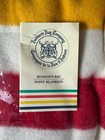 100  Wool Blanket By Hudson Bay Company Made In England  In Perfect Condition
