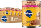 Pedigree Chopped Ground Dinner Chicken   Beef Wet Dog Food  13 2 Oz Cans 12 Pack