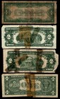 Lot Of 4 Ugliest Notes I ve Ever Seen Funny Back Red Seal Bargain Bin