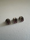 Union Pacific 10k Ruby Tie Tack Service Award Pins Lot Of 3