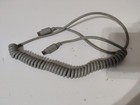 Vintage Apple Macintosh Adb Coiled Keyboard Cable 590-0361-a Gray