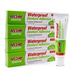 Denture Adhesive Cream  Zinc-free Secure Hold  1 4 Oz  4 Pack - Sensitive Formul