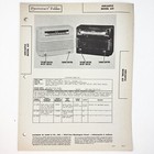 1947 Aircastle Radio Model 651 Wire Schematic Service Manual Vintage Original