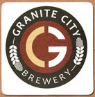 Granite City Food   Brewery Batch 1000 Beer Coaster St Cloud Mn