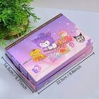 24 Pc Sanrio Sweet Cool Family Collectible Keychain Lot In Retail Display Box