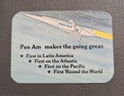 Rare Pan Am  first Moon Flights  Club Card - Authentic Not A Reprint Unissued