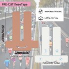 12pcs Kinesiology Tape For Knees Skin Breathable Elastic Athletic Muscle Tape