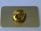 Love Envelope Gold 25c  j432 Stamp Pin Postage Pinback New