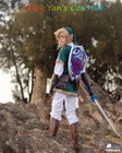 Full Set Of Link Cosplay Costume For Halloween Including Gauntlets And Hat New
